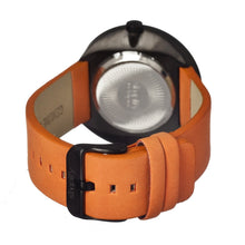Load image into Gallery viewer, Simplify The 700 Leather-Band Unisex Watch - Orange/Black - SIM0704