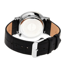 Load image into Gallery viewer, Simplify The 3100 Leather-Band Watch - Silver/Black - SIM3102
