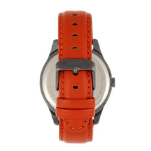 Load image into Gallery viewer, Simplify The 6600 Series Leather-Band Watch - Orange/Black - SIM6605
