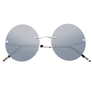 Simplify Christian Polarized Sunglasses - Silver/Black - SSU114-SL
