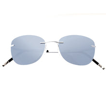 Load image into Gallery viewer, Simplify Matthias Polarized Sunglasses - Silver/Silver - SSU112-SL
