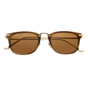 Simplify Foster Polarized Sunglasses - Brown/Brown - SSU107-BN