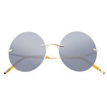 Load image into Gallery viewer, Simplify Christian Polarized Sunglasses - Gold/Blue - SSU114-GD
