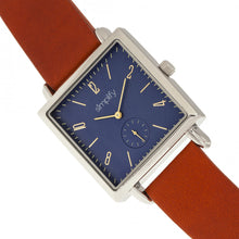 Load image into Gallery viewer, Simplify The 5000 Leather-Band Watch - Brown/Blue - SIM5004

