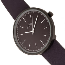 Load image into Gallery viewer, Simplify The 3000 Leather-Band Watch - Plum - SIM3006
