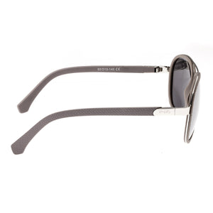 Simplify Stanford Polarized Sunglasses - Silver/Silver - SSU115-GY
