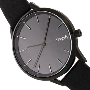 Simplify The 6700 Series Strap Watch - Black - SIM6707