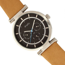 Load image into Gallery viewer, Simplify The 4800 Leather-Band Watch w/Day/Date - Khaki/Black - SIM4806