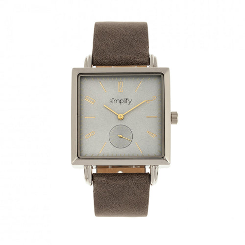 Simplify The 5000 Leather-Band Watch - SIM5006