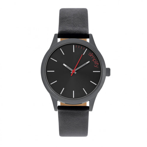 Simplify The 2400 Leather-Band Unisex Watch - SIM2404