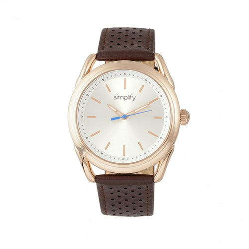 Simplify The 5900 Leather-Band Watch - SIM5904