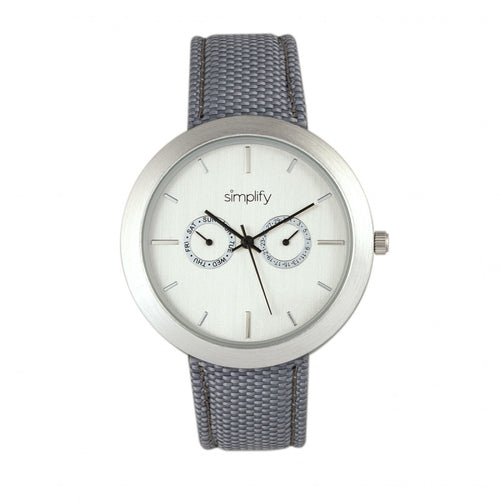 Simplify The 6100 Canvas-Overlaid Strap Watch w/ Day/Date - SIM6103