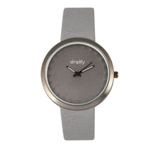 Load image into Gallery viewer, Simplify The 6000 Strap Watch - Gunmetal/Grey - SIM6004
