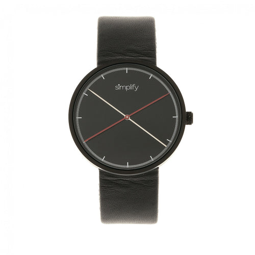 Simplify The 4100 Leather-Band Watch - SIM4101