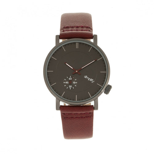 Simplify The 3600 Leather-Band Watch - SIM3605