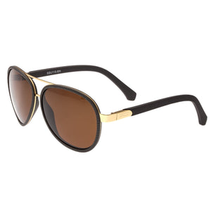 Simplify Stanford Polarized Sunglasses - Gold/Brown - SSU115-BN
