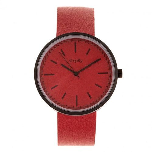 Simplify The 3000 Leather-Band Watch - SIM3002