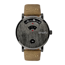 Load image into Gallery viewer, Simplify The 7000 Leather-Band Watch - Gunmetal/Brown - SIM7005

