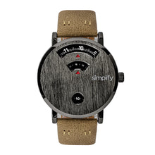 Load image into Gallery viewer, Simplify The 7000 Leather-Band Watch - Gunmetal/Brown - SIM7005
