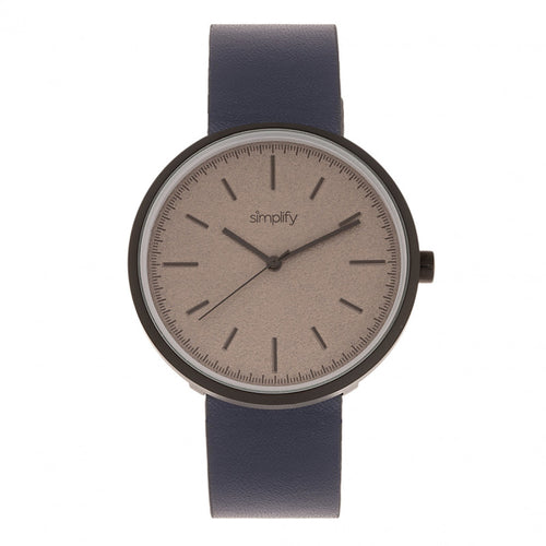 Simplify The 3000 Leather-Band Watch - SIM3005