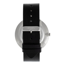 Load image into Gallery viewer, Simplify The 6400 Leather-Band Watch w/Date - Silver/Black - SIM6403
