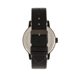 Simplify The 3400 Leather-Band Watch - Black - SIM3406