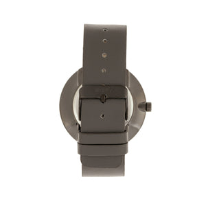 Simplify The 4500 Leather-Band Watch - Gunmetal/Pewter - SIM4504