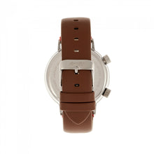 Load image into Gallery viewer, Simplify The 3300 Leather-Band Watch - Brown/Navy - SIM3303
