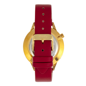 Simplify The 6700 Series Strap Watch - Red/Gold - SIM6706