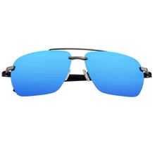 Load image into Gallery viewer, Simplify Lennox Polarized Sunglasses - Gunmetal/Blue - SSU119-BL
