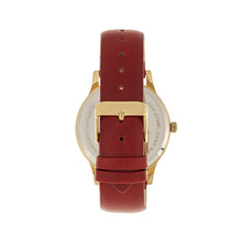 Load image into Gallery viewer, Simplify The 4300 Leather-Band Watch w/Date - Gold/Dark Brown - SIM4306
