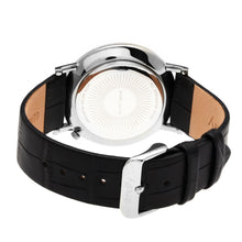Load image into Gallery viewer, Simplify The 3100 Leather-Band Watch - Silver/Black - SIM3102
