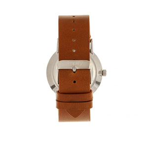 Simplify The 5100 Leather-Band Watch - Camel/White - SIM5105