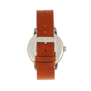 Simplify The 4200 Leather-Band Watch - Orange - SIM4203