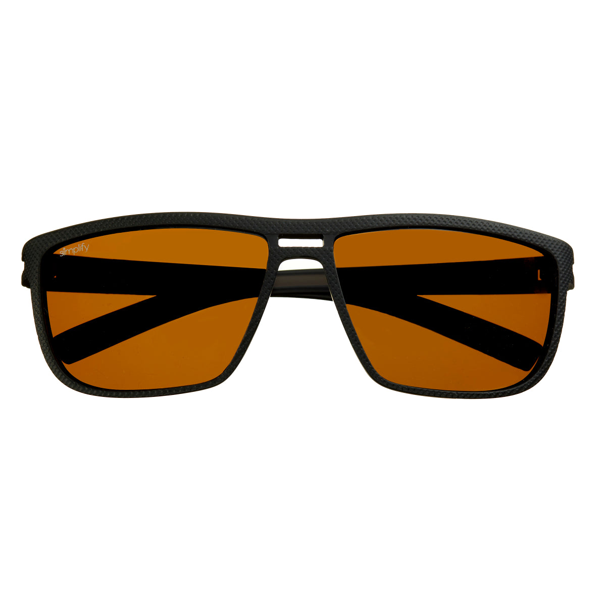 Simplify Barrett Unisex Sunglasses Black Frame Brown Lens SSU124-BK –  Simplify Wear