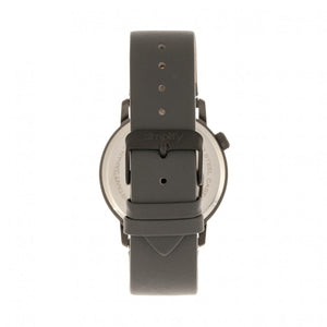 Simplify The 5500 Leather-Band Watch - Gunmetal/Charcoal - SIM5506