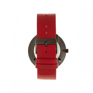 Simplify The 4400 Leather-Band Watch - Red - SIM4406