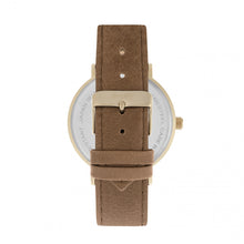 Load image into Gallery viewer, Simplify The 2900 Leather-Band Watch - Gold/Brown - SIM2903
