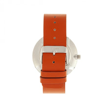 Load image into Gallery viewer, Simplify The 4500 Leather-Band Watch - Silver/Orange - SIM4503
