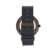 Load image into Gallery viewer, Simplify The 4400 Leather-Band Watch - Navy/Gunmetal  - SIM4403
