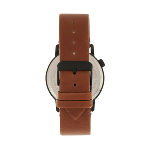 Simplify The 5500 Leather-Band Watch - Black/Brown - SIM5505