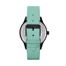 Load image into Gallery viewer, Simplify The 2400 Leather-Band Unisex Watch - Black/Seafoam - SIM2407
