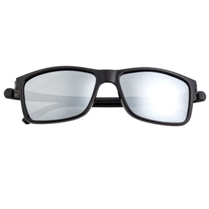 Simplify Ellis Polarized Sunglasses - Black/Silver - SSU123-SL
