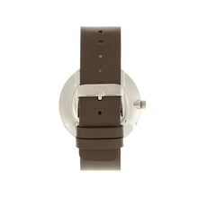 Load image into Gallery viewer, Simplify The 4500 Leather-Band Watch - Silver/Umber - SIM4502
