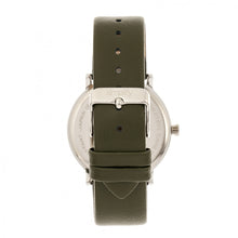 Load image into Gallery viewer, Simplify The 6200 Leather-Strap Watch - White/Olive - SIM6201
