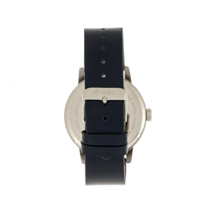 Simplify The 4200 Leather-Band Watch - Navy - SIM4204
