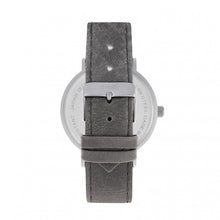 Load image into Gallery viewer, Simplify The 2900 Leather-Band Watch - Silver/Charcoal - SIM2902
