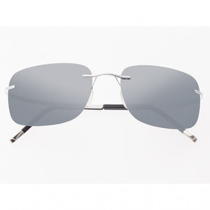Simplify Ashton Polarized Sunglasses - Silver/Silver - SSU111-SL