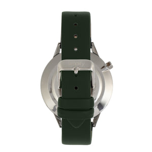 Simplify The 6700 Series Strap Watch - Forest Green/Silver - SIM6705