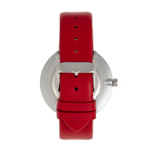 Load image into Gallery viewer, Simplify The 4000 Leather-Band Watch - Red - SIM4003

